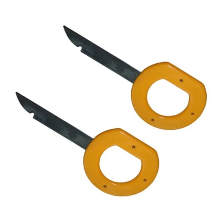 Accesorii - Set 2 bucati cheite metalice extractie cd player auto Audi VW Skoda Seat