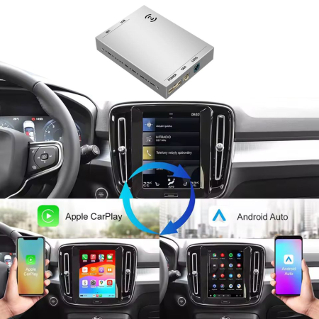 Module Carplay / Android Auto Volvo - Interfață Carplay / Android auto Wireless Volvo (2018–2022), plug and play