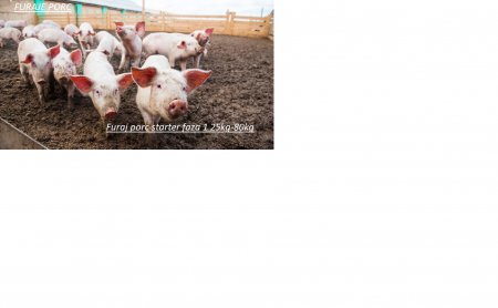 Furaje porci - Furaje Porc Granulat Faza 1 25kg-80kg..( 660kg)  OFERTA SAPTAMANII !