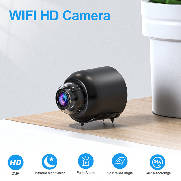 Cameră Mini Wireless pentru Supraveghere de Înaltă Calitate [10]