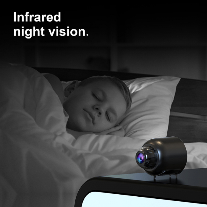 Cameră Mini Wireless pentru Supraveghere de Înaltă Calitate [5]