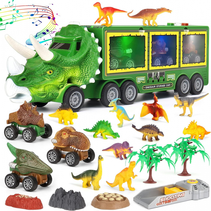 Camion cu dinozauri de jucarie pentru copii [1]