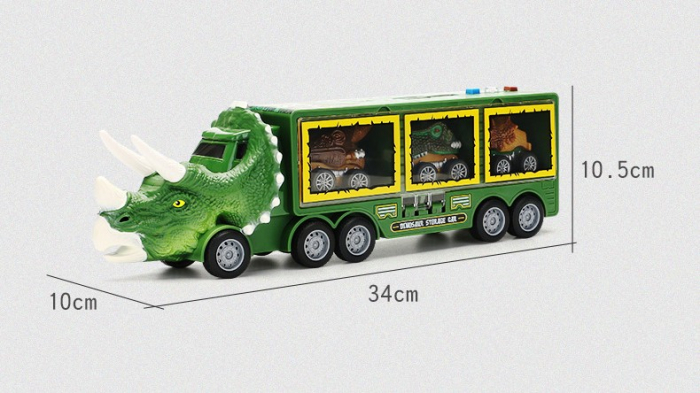 Camion cu dinozauri de jucarie pentru copii [7]