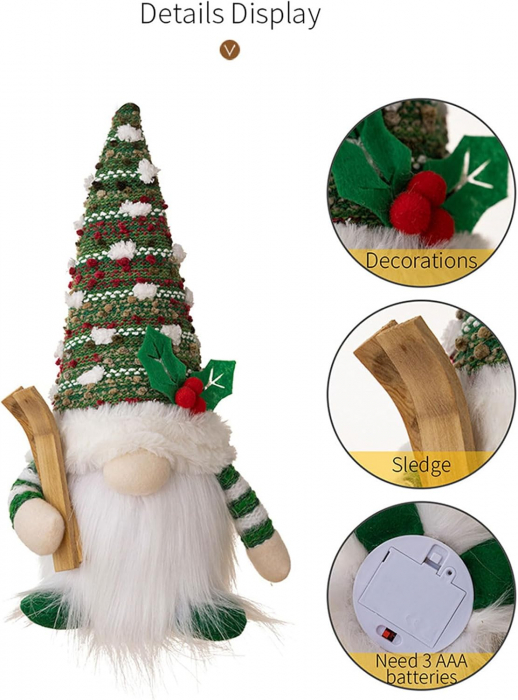 figurina elg gnom decoratiune craciun [6]