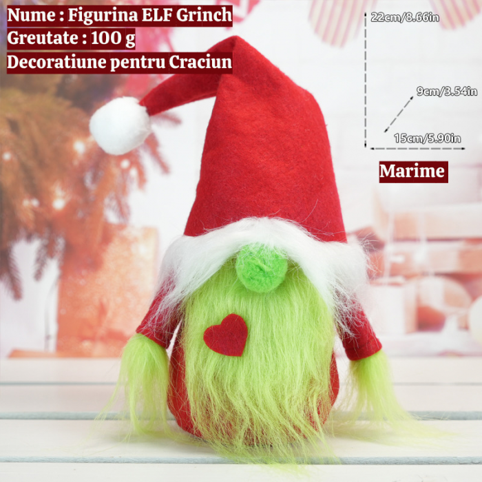 Elf Grinch decoratiune craciun [4]