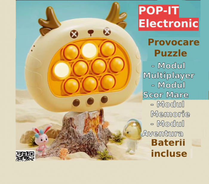 Jucarie Pop It Electronica Interactiva pentru copii [3]