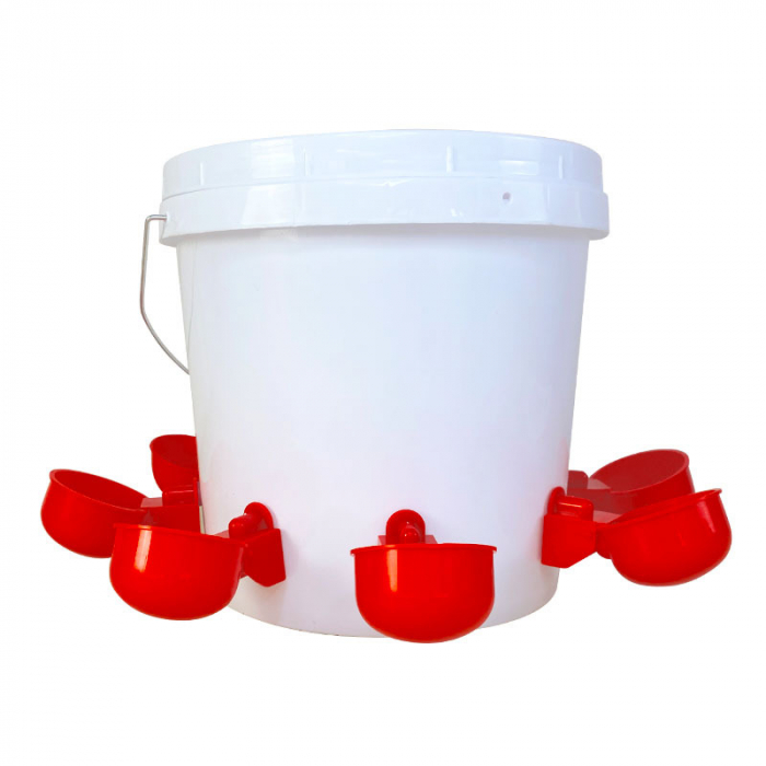 set furnizare apa pentru pasari de curte gaini, gaste, rate [1]