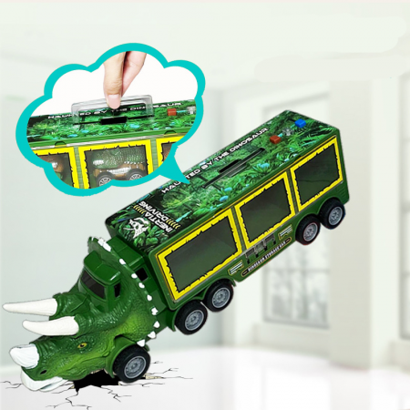 Camion cu dinozauri de jucarie pentru copii [3]