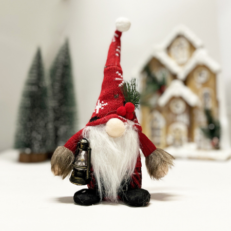 Figurine si Decoratiuni - figurina elg gnom decoratiune craciun