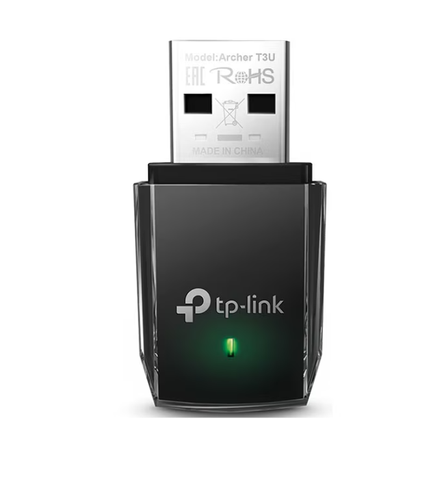 Adaptor USB Wireless TP-LINK Archer T3U AC1300, Dual-Band 400 + 867 Mbps, negru [2]