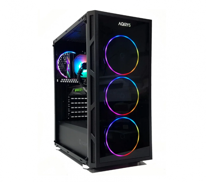 Calculator Gaming Intel Coffee Lake Core i5 9400f, 16GB DDR4, NVME 512GB + SSD 500GB + 1TB HDD, video Asus GeForce GTX 1080 Ti Founders Edition, 11GB GDDR5X, 352-bit , Telecomanda ARGB [2]