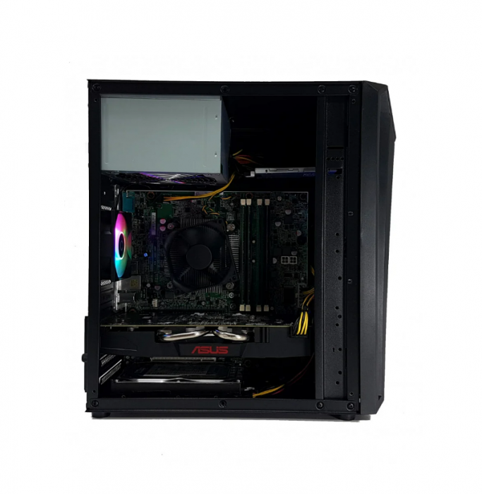 Calculator gaming Intel Ivy Bridge i7 3770, 16GB DDR3, SSD 240GB + HDD 500GB, video ASUS RX 570 4GB GDDR5, 256-bit, DVI [3]