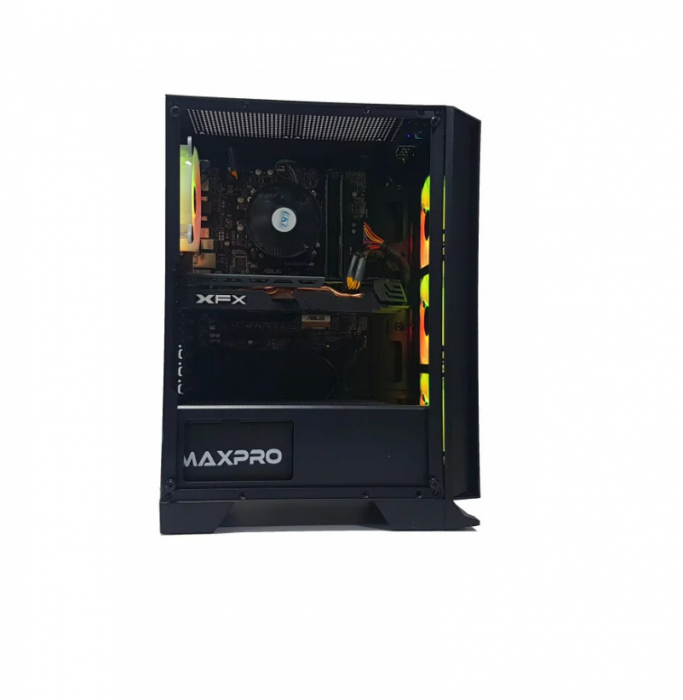 Calculator Gaming Intel Kaby Lake Core i5 7500, 16GB DDR4, SSD 256GB + 1TB HDD, video XFX Radeon RX 580 GTS XXX Edition 8GB GDDR5 256-bit, Telecomanda [3]