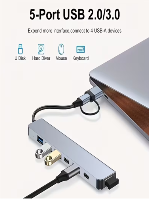 Hub USB 7 in 1 [5]