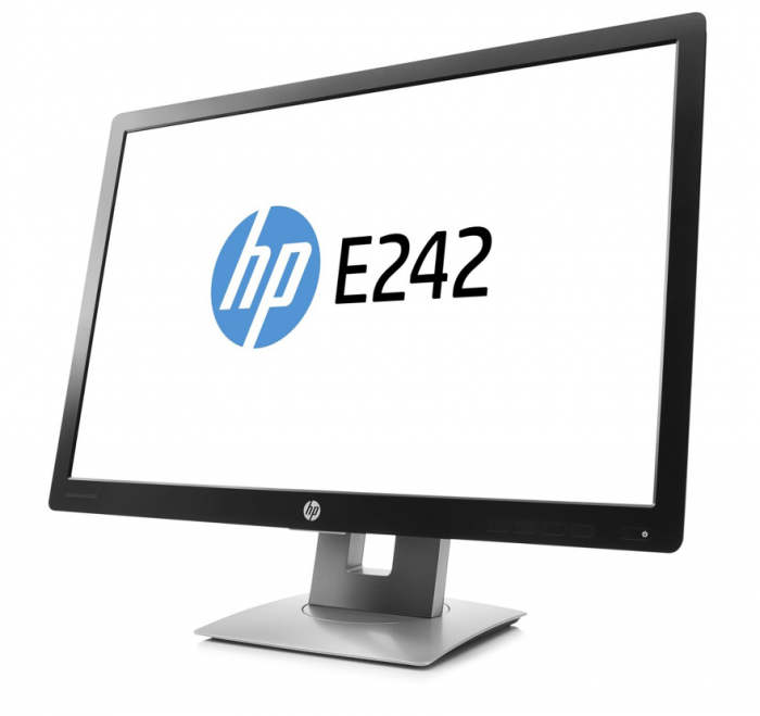 Monitor LED IPS HP EliteDisplay E242, 24", Full HD [2]