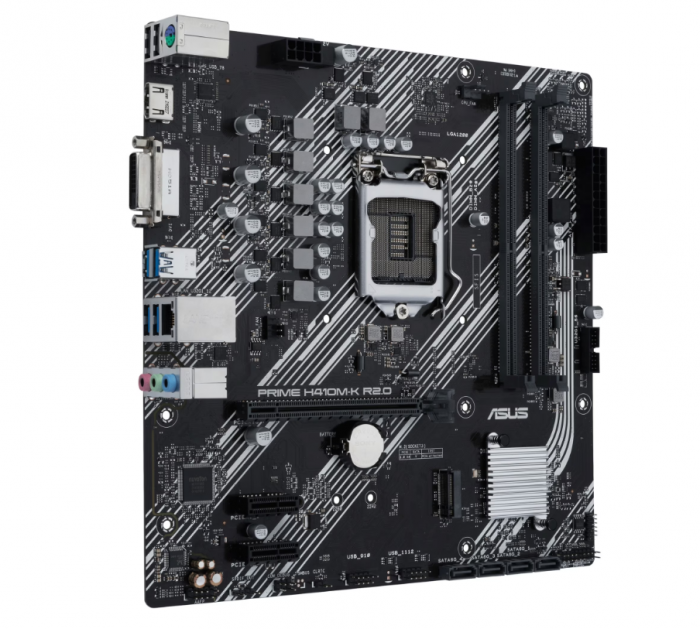 Placa de baza ASUS PRIME H410M-K R2.0, Socket 1200 [4]