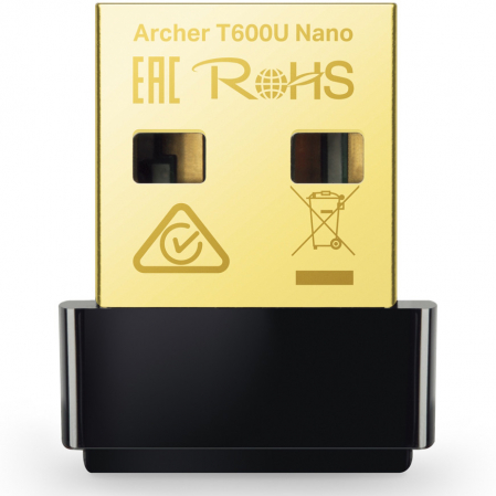 Retelistica - Adaptor Wireless TP-LINK Archer T600U Nano, AC600