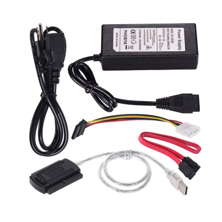 Accesorii IT - Cablu adaptor USB 2.0, YSF, SATA / PATA / IDE, Hard disk de 2.5 / 3.5 inci