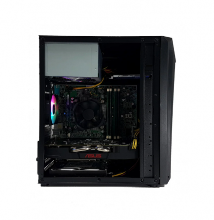 Calculator gaming Intel Ivy Bridge i7 3770, 16GB DDR3, SSD 240GB + HDD 500GB, video ASUS RX 570 4GB GDDR5, 256-bit, DVI [2]