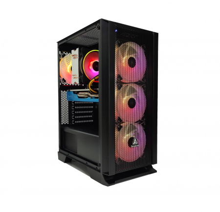 Calculator Gaming Intel Skylake Core i7 6700, 16GB DDR4, SSD NVME 512GB + 1TB HDD, video Sapphire NITRO+ RX 590 GME Special Edition 8GB GDDR5 256-bit, Telecomanda ARGB [3]