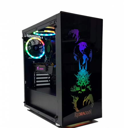 Calculatoare GAMING - Calculator Gaming Intel Skylake Core i7 7700, 16GB DDR4, SSD 512GB +4TB HDD, video Gigabyte AORUS GeForce GTX 1080 Ti 11G, 11GB GDDR5, 352-bit telecomanda RGB