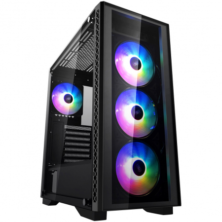 Carcasa DeepCool MATREXX 50 ADD-RGB 4F, Mid-Tower, fara sursa, E-ATX, Black Carcase - Carcasa DeepCool MATREXX 50 ADD-RGB 4F, Mid-Tower, fara sursa, E-ATX, Black