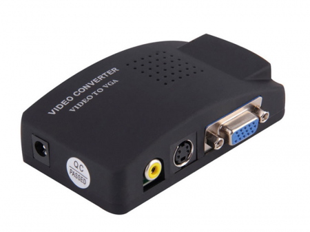 Alte accesorii video - Convertor TV RCA SVIDEO la VGA