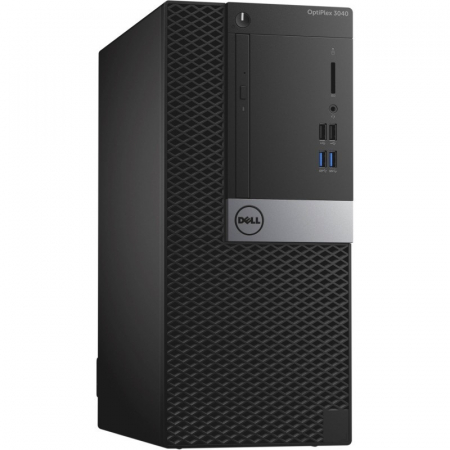 Desktop PC DELL OptiPlex 3040 MT, Procesor Intel Core i3-6100 3.7GHz Skylake, 8GB DDR3, SSD 256GB + 500GB HDD, GMA HD 530 [2]