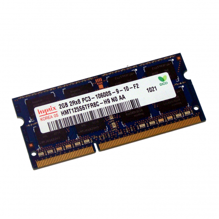 Memorie laptop 2GB DDR3 PC3-10600S, CL9, 1.5V, sodimm, Hynix Korea Laptopuri / Notebook-uri - Memorie laptop 2GB DDR3 PC3-10600S, CL9, 1.5V, sodimm, Hynix Korea