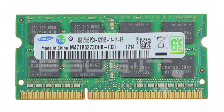 Memorie Ram Samsung DDR3 4GB Sodimm PC3-12800S - M471B5273DH0-CK0 Laptopuri / Notebook-uri - Memorie Ram Samsung DDR3 4GB Sodimm PC3-12800S - M471B5273DH0-CK0