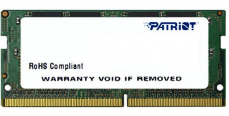 Memorie RAM SODIMM Patriot, 8GB DDR4, 2400 MHz, „PSD48G240081S” Laptopuri / Notebook-uri - Memorie RAM SODIMM Patriot, 8GB DDR4, 2400 MHz, „PSD48G240081S”