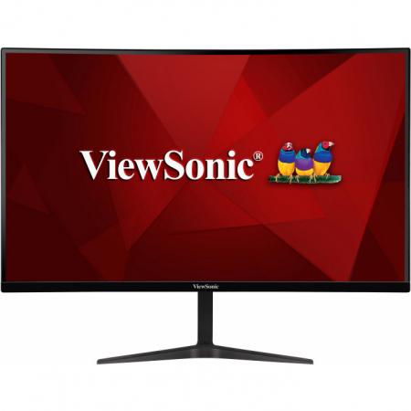 Monitoare - Monitor gaming curbat LED VA Viewsonic 27", WQHD, DisplayPort, 165Hz, Vesa, Negru