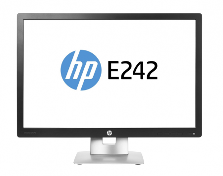 Monitoare - Monitor LED IPS HP EliteDisplay E242, 24", Full HD