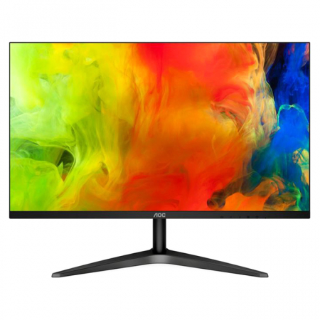 Monitoare - Monitor LED MVA AOC 23.6", Full HD, HDMI, Negru, 24B1H