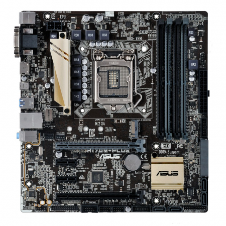 Placa de baza ASUS H170M-PLUS, Socket 1151 Componente PC - Placa de baza ASUS H170M-PLUS, Socket 1151