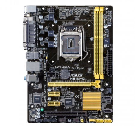 Placa de baza ASUS H81M-C, Socket 1150 Componente PC - Placa de baza ASUS H81M-C, Socket 1150