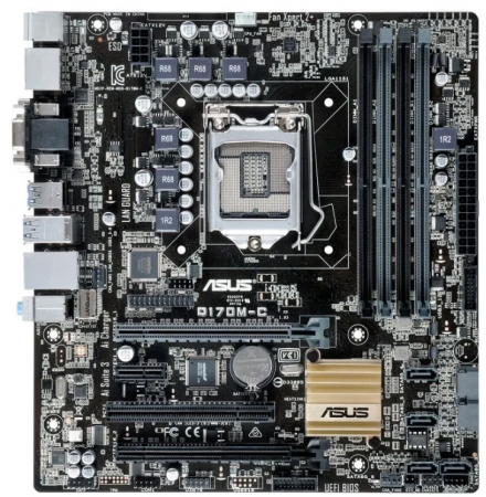 Placa de baza ASUS Q170M-C, socket 1151, generatia 6 si 7 BULK Componente PC - Placa de baza ASUS Q170M-C, socket 1151, generatia 6 si 7 BULK