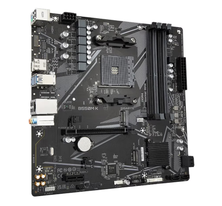 Placa de baza Gigabyte, B550M-K, Socket AM4, mATX [2]