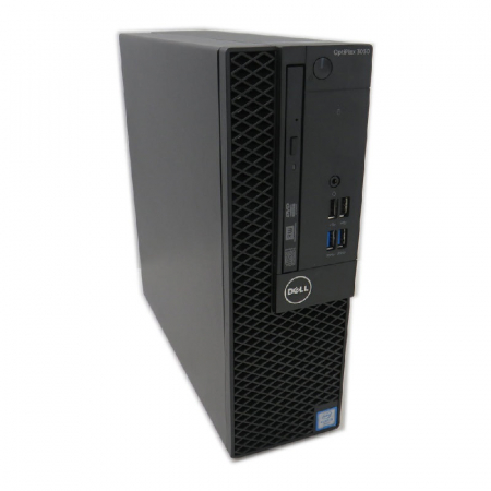 Calculatoare Refurbished - Sistem Desktop Dell OptiPlex 3050 SFF Windows 10 Pro cu procesor Intel® Core™ i5-6500, Skylake™, 8GB, SSD 256GB, DVD-RW, Intel® HD Graphics