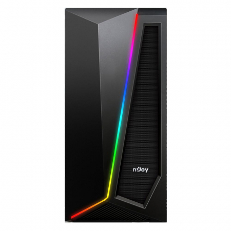 Calculatoare Noi - Sistem Desktop PC Gaming RGB cu Procesor Intel® Core™ i5-12400, 2.5GHz, 18MB, Socket 1700, 16GB DDR4, 2TB HDD, 256GB SSD, GeForce® RTX 3060 Ti 8GB GDDR6