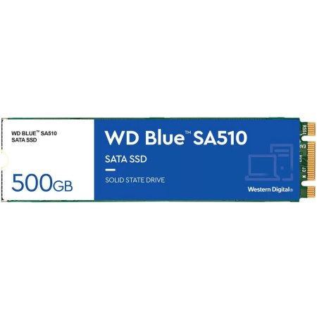 Desktop & Laptop - SSD Solid State Drive (SSD) WD Blue SA510 500GB SATA 6Gbps, M.2 2280