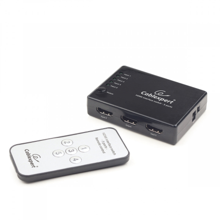 Accesorii monitoare - Switch video/audio Gembird DSW-HDMI-53, interfata HDMI, 5 porturi