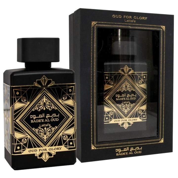 Apa de Parfum Lataffa Bade'e Al Oud For Glory, Unisex, 100 ml [2]