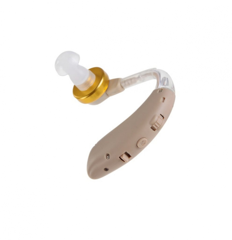 Aparat Auditiv ALG™,Premium , cu Bateriir, Autonomie mare, 130 dB, Amplificator de Sunet, 3 Accesorii, pentru Adulti,Bej [5]