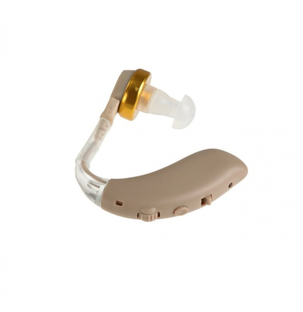 Aparat Auditiv ALG™,Premium , cu Bateriir, Autonomie mare, 130 dB, Amplificator de Sunet, 3 Accesorii, pentru Adulti,Bej [6]