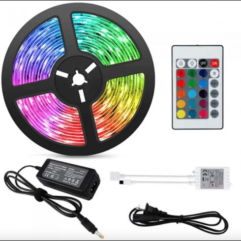 BANDA LED RGB 5 M + TELECOMANDA [1]