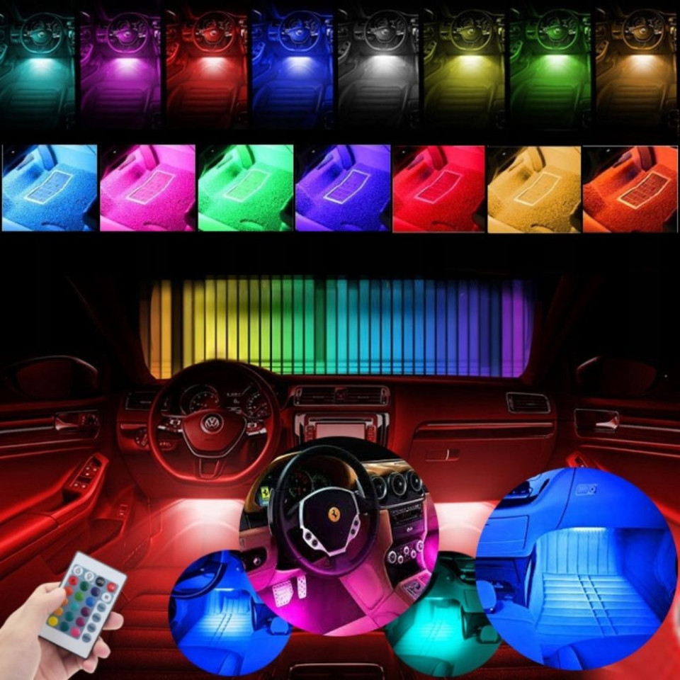 BANDA LED RGB USB AUTO [2]