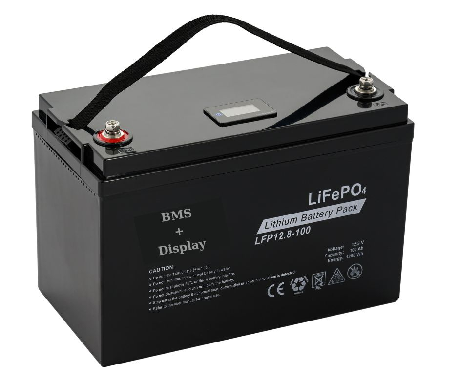 Baterie Lithium LifePo4 Acumulator 100Ah pentru Panouri Solare Deepcycle, Durata de viata +10 ani [1]