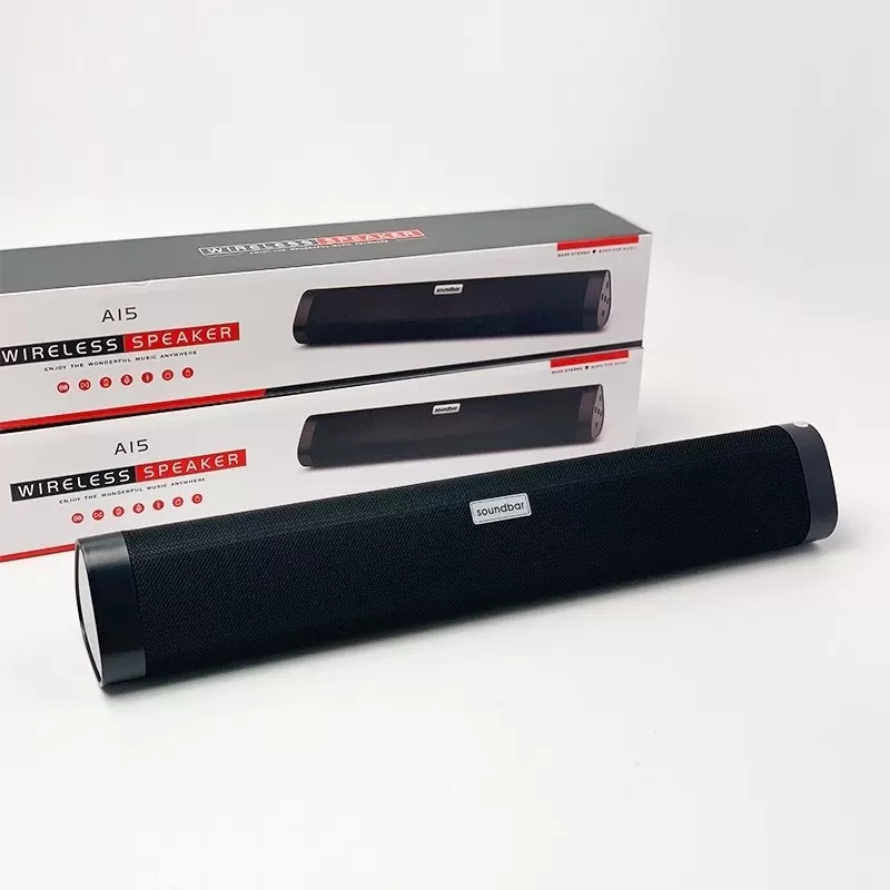 Boxa Portabila Wireless Soundbar, USB, AUX, TF Card, Bluetooth, A 15, Negru [3]