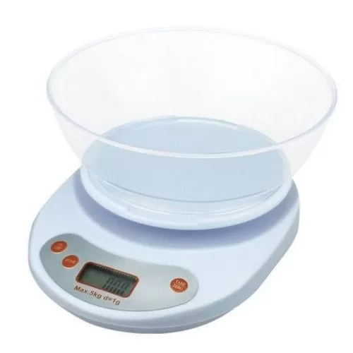 Cantar electronic de bucatarie cu bol de plastic  5kg [2]